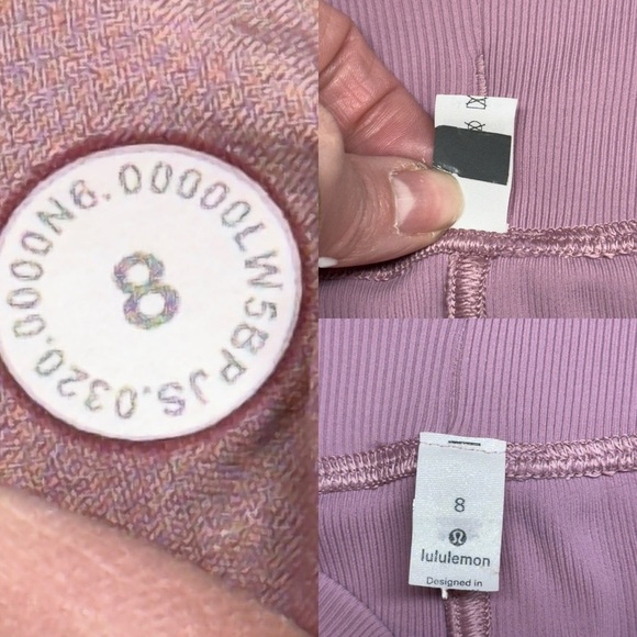 Lululemon Dance Studio Jogger Mid-Rise Frosted Mulberry Athletic Pants Size 8 - Picture 11 of 16